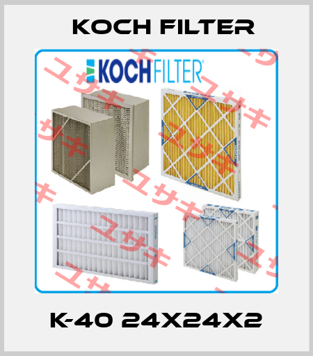 K-40 24x24x2 Koch Filter