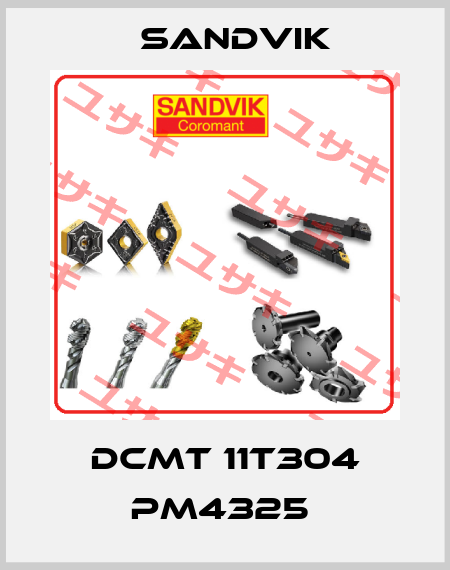 DCMT 11T304 PM4325  Sandvik