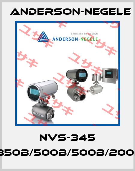 NVS-345 /X/X/850B/500B/500B/200B/M12 Anderson-Negele