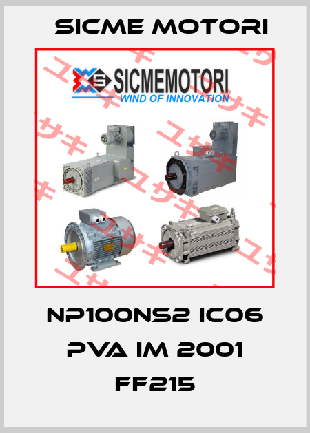 NP100NS2 IC06 PVA IM 2001 FF215 Sicme Motori