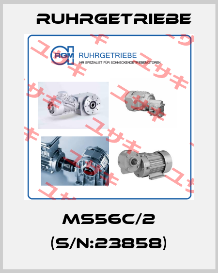 MS56C/2 (S/N:23858) Ruhrgetriebe
