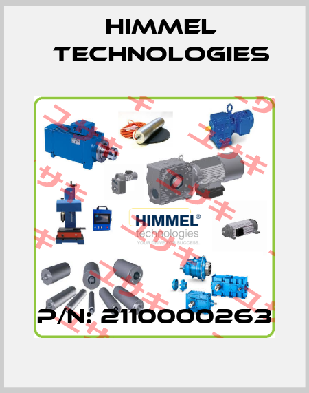 P/N: 2110000263 HIMMEL technologies
