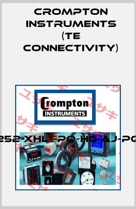 252-XHL*-PQ-HG-AJ-PQ CROMPTON INSTRUMENTS (TE Connectivity)