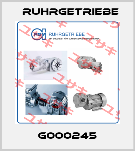 G000245 Ruhrgetriebe