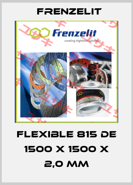 FLEXIBLE 815 DE 1500 x 1500 x 2,0 MM Frenzelit