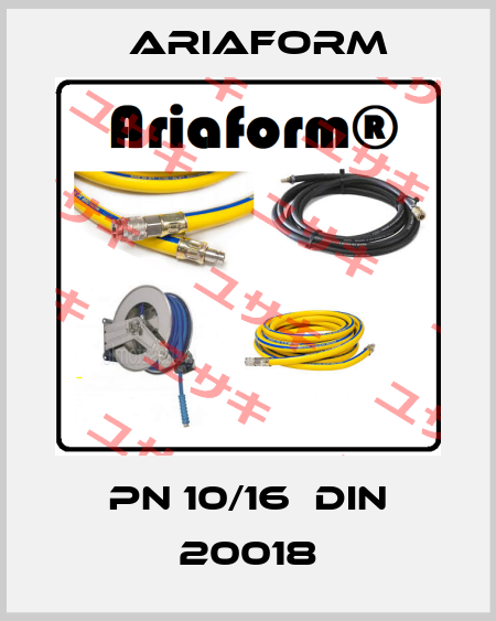 PN 10/16  DIN 20018 Ariaform