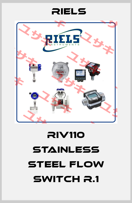 RIV110 STAINLESS STEEL FLOW SWITCH R.1 RIELS