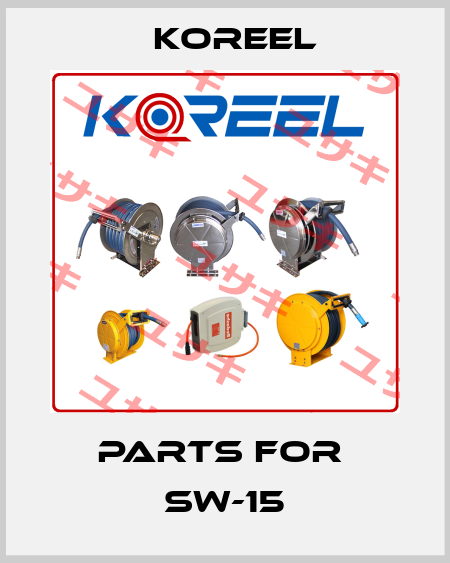 parts for  SW-15 Koreel