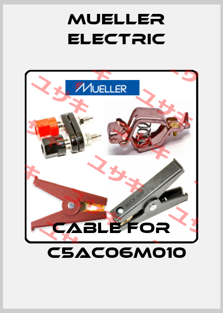 Cable for 	C5AC06M010 Mueller Electric