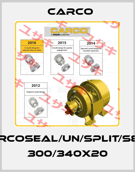 CARCOSEAL/UN/SPLIT/S820  300/340x20 Carco