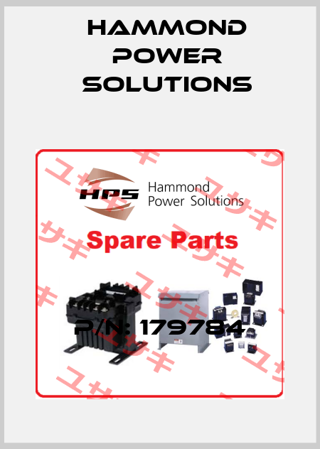P/N: 179784 Hammond Power Solutions