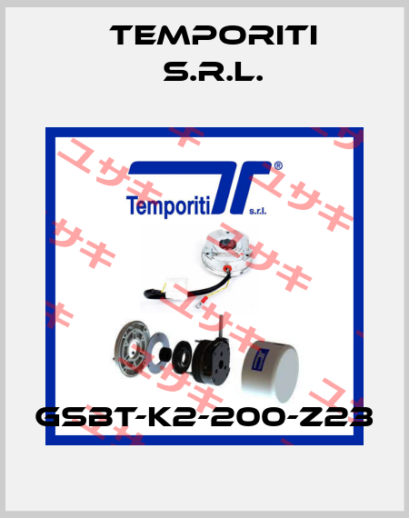 GSBT-K2-200-Z23 Temporiti s.r.l.