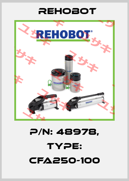 p/n: 48978, Type: CFA250-100 Rehobot
