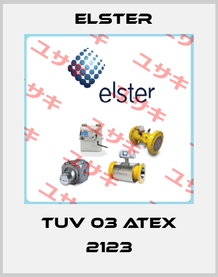 TUV 03 ATEX 2123 Elster