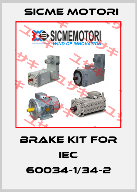 Brake kit for IEC 60034-1/34-2 Sicme Motori