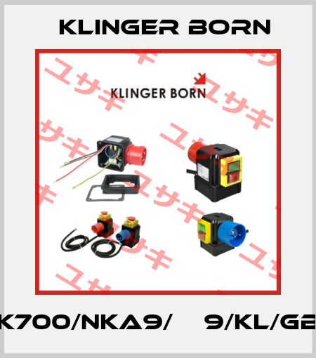 K700/NKA9/КА9/KL/GB Klinger Born