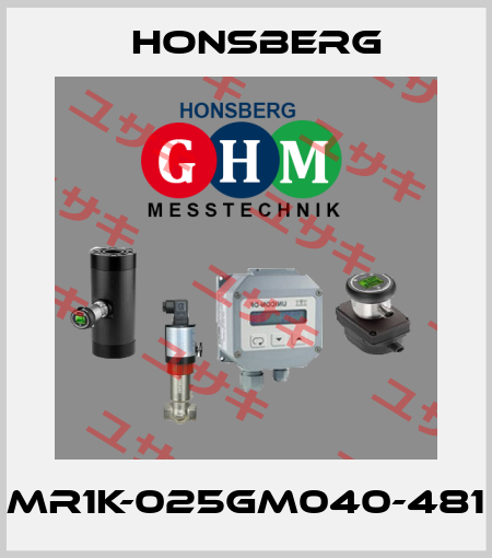MR1K-025GM040-481 Honsberg