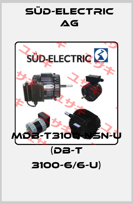 MDB-T3100-NSN-U (DB-T 3100-6/6-U) SÜD-ELECTRIC AG
