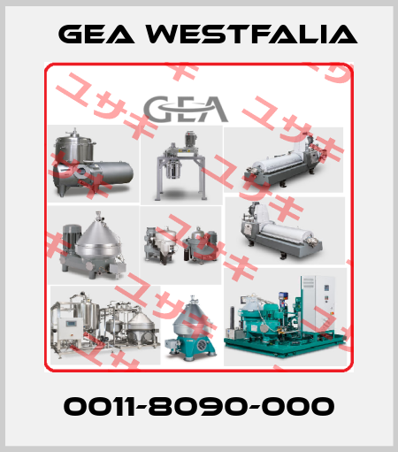 0011-8090-000 Gea Westfalia