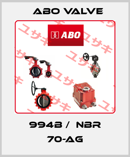 994B /  NBR 70-AG ABO Valve