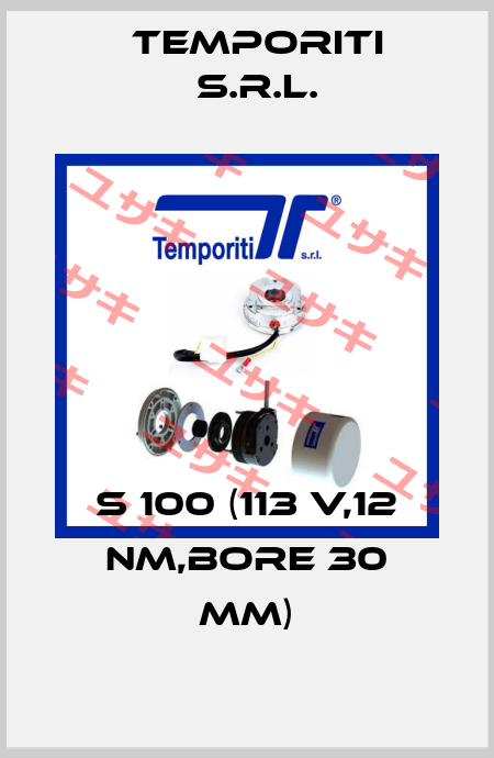 S 100 (113 V,12 Nm,bore 30 mm) Temporiti s.r.l.