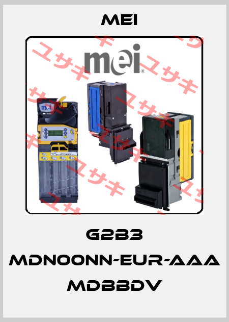 G2B3 MDN00NN-EUR-AAA MDBBDV MEI
