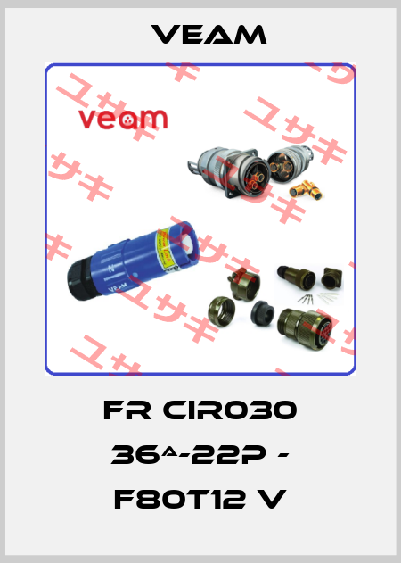 FR CIR030 36ª-22P - F80T12 V Veam