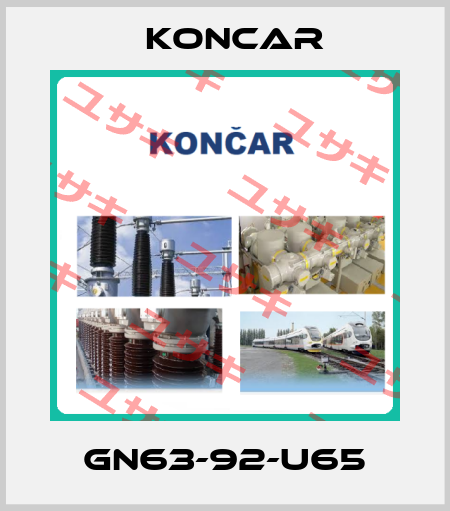 GN63-92-U65 Koncar