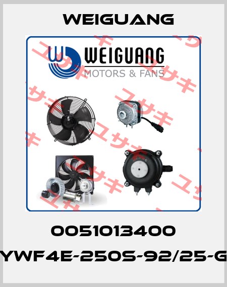 0051013400 YWF4E-250S-92/25-G Weiguang