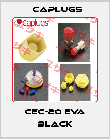 CEC-20 EVA black CAPLUGS