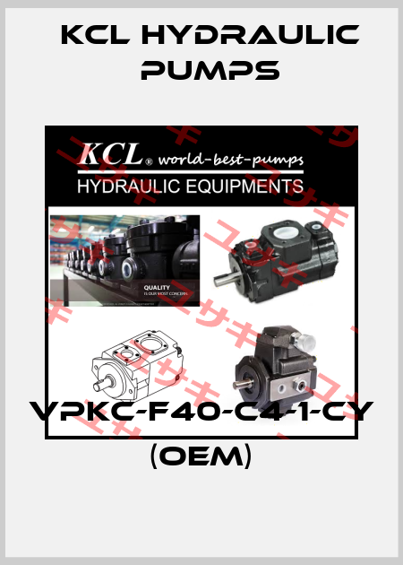 VPKC-F40-C4-1-CY (OEM) KCL HYDRAULIC PUMPS