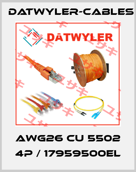 AWG26 CU 5502 4P / 17959500EL Datwyler-cables