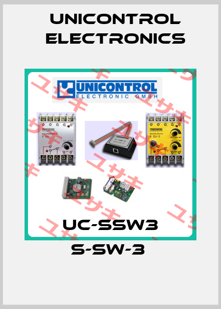 UC-SSW3 S-SW-3  Unicontrol