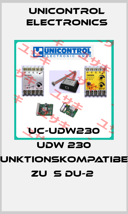 UC-UDW230 UDW 230 Funktionskompatibel zu  S DU-2  Unicontrol