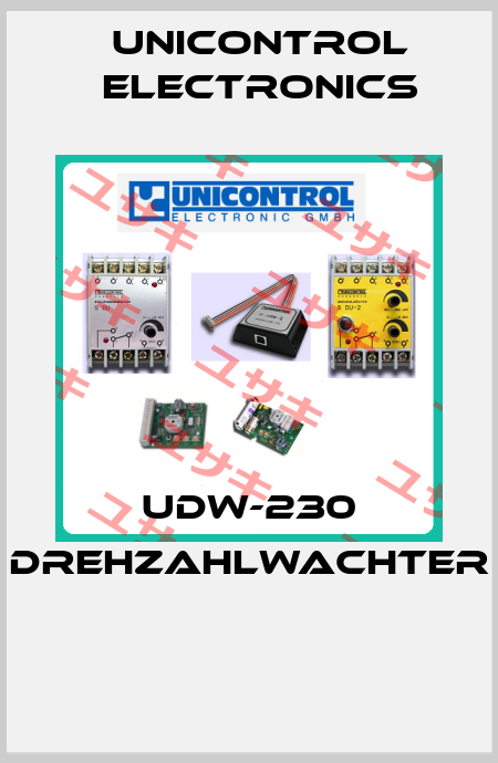 UDW-230 DREHZAHLWACHTER  Unicontrol