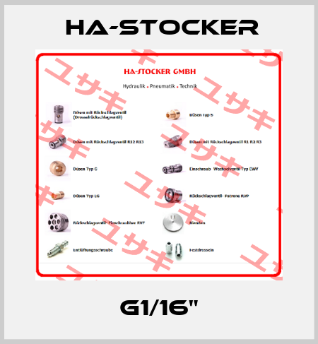 G1/16" HA-Stocker 