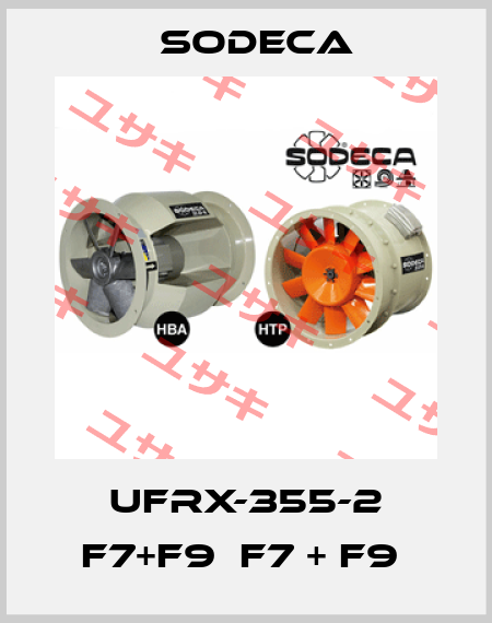 UFRX-355-2 F7+F9  F7 + F9  Sodeca