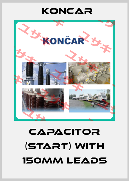 Capacitor (start) with 150mm leads Koncar