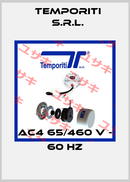 AC4 65/460 V - 60 Hz Temporiti s.r.l.