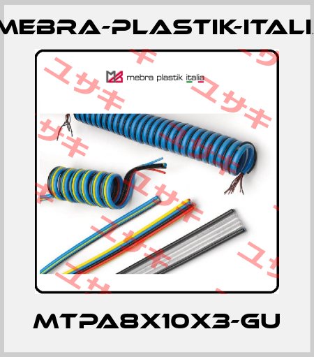 MTPA8X10X3-GU mebra-plastik-italia