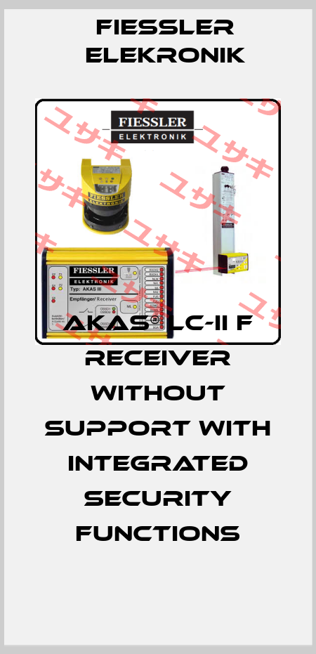AKAS® LC-II F receiver without support with integrated security functions Fiessler Elekronik