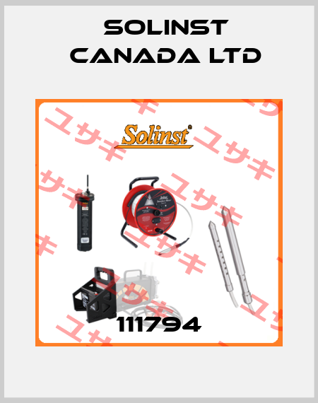 111794 Solinst Canada Ltd