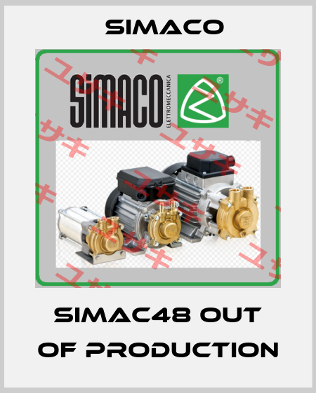 SIMAC48 out of production Simaco