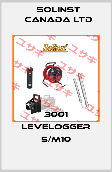 3001 Levelogger 5/M10 Solinst Canada Ltd