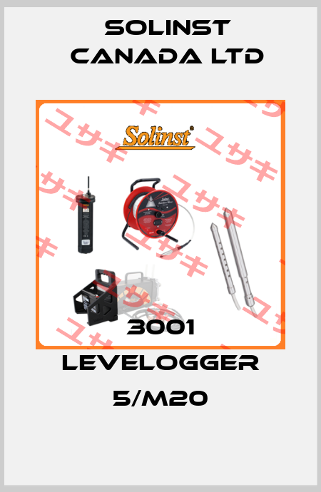 3001 Levelogger 5/M20 Solinst Canada Ltd