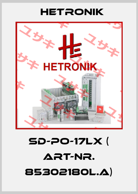 SD-PO-17LX ( Art-Nr. 85302180L.A) HETRONIK