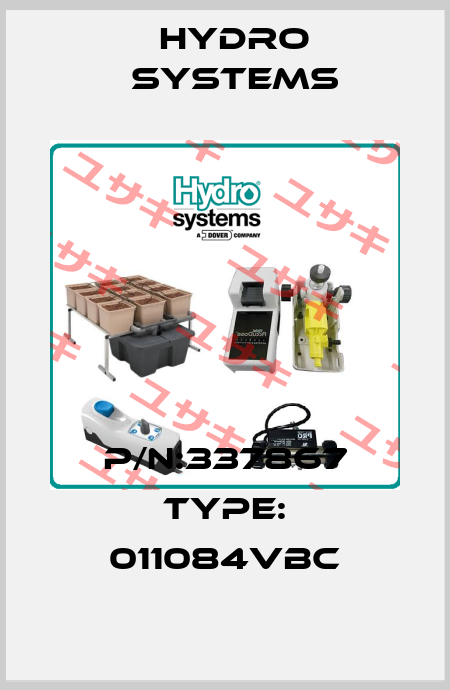 p/n:337867 Type: 011084VBC Hydro Systems