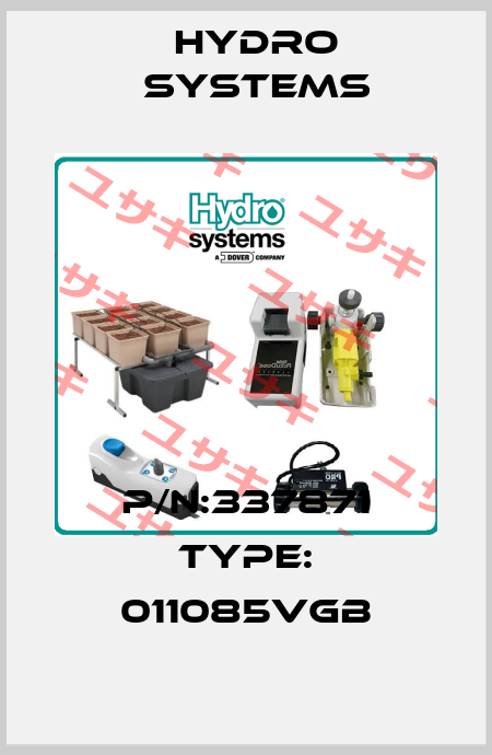 p/n:337871 Type: 011085VGB Hydro Systems