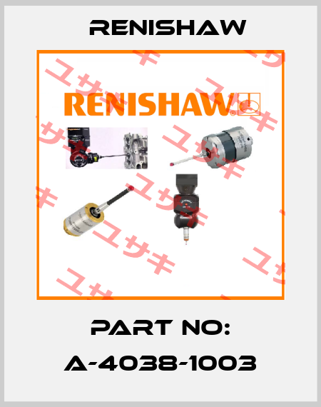 part no: A-4038-1003 Renishaw
