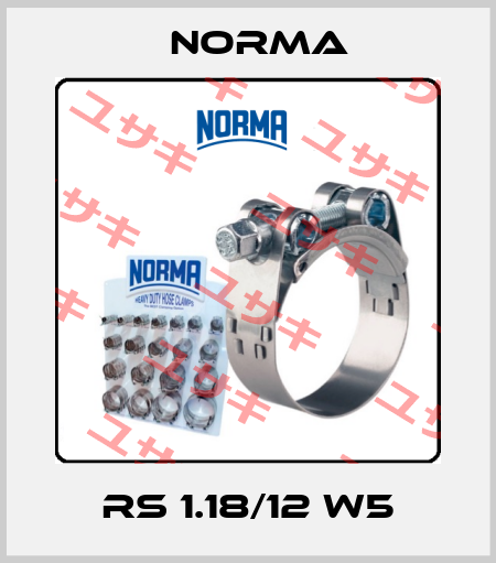 RS 1.18/12 W5 Norma